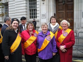 Crofton Lions at the London Service of Remembrance