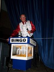 Lion David Crockford, the Bingo Caller